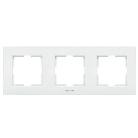 Aparataj Karre Plus Panasonic - A_3036 Rama 3 Orizontala Karre Plus Panasonic Alb