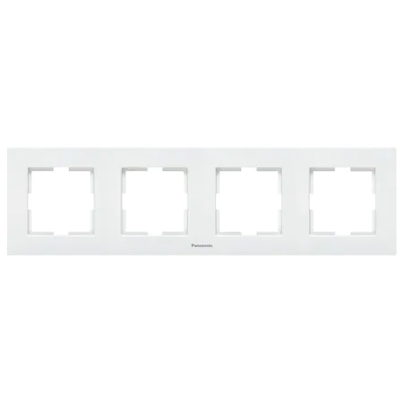 Aparataj Karre Plus Panasonic - A_3037 Rama 4 Orizontala Karre Plus Panasonic Alb