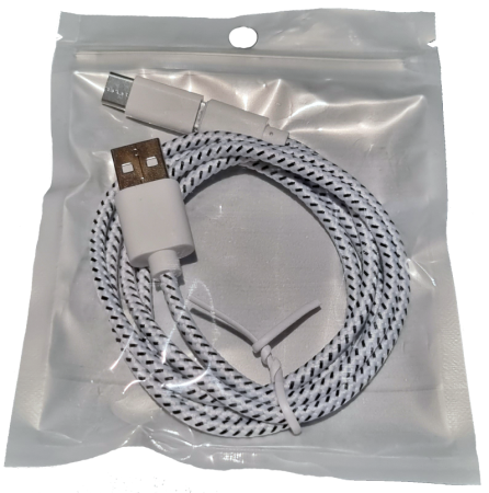 Cabluri si Adaptoare Telefoane - A_3051 Cablu de incarcare si transfer de date Premium USB-Type C Datamaxx lungime 1 metru fast charging pentru telefon/tableta Android sau laptop, conector USB, conector USB-C, conector Micro USB inca