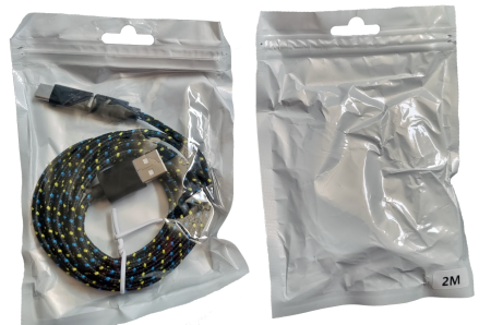 Cabluri si Adaptoare Telefoane - A_3080 Cablu de incarcare si transfer de date Premium USB-Type C Datamaxx lungime 2 metri fast charging pentru telefon/tableta Android sau laptop, conector USB, conector USB-C, conector Micro USB inca