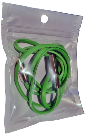 Cabluri si Adaptoare Telefoane - A_3082 Cablu de incarcare si transfer de date Premium USB-Iphone 8 pini ligthning Datamaxx lungime 1 metru pentru telefon/tableta Apple sau laptop, conector USB, conector Iphone 8 pini lightning verde