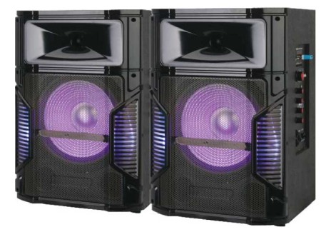 Boxe Portabile - A_3114 Set boxe 8inch Bt/USB/TF/FM AN 1008 Alien