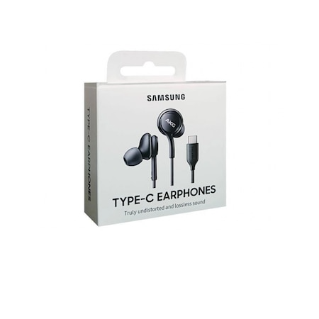 Laptop, Tablete & Telefoane - A_3919 Casti Audio By AKG In Ear, Microfon, Buton Control, Conector USB Type-C, negre EO-IG955