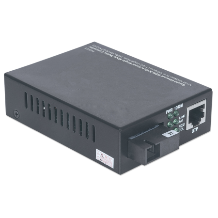 Media Convertoare si Echipamente Fibra Optica - A_3990 Media Convertoare Fibra Optica Wdm-B Datamaxx Single Mode 10/100/1000 SC 25km, 5v 2A 1550