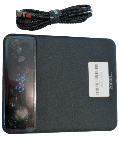 Power bank telefoane - Acumulator extern REMAX Ultra-Large Capacity, Digital Display, 20000mAh, 110W ultra fast charge, 2 porturi x USB-A, 2 porturi x USB Type-C, 5A, Negru RPP-669