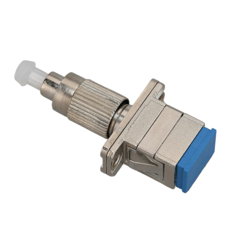 Retelistica - Adaptor Fibra Optica (Cupla) Singlemode Simplex Hybrid ST/UPC Tata - SC/UPC Mama 9/125 Albastru