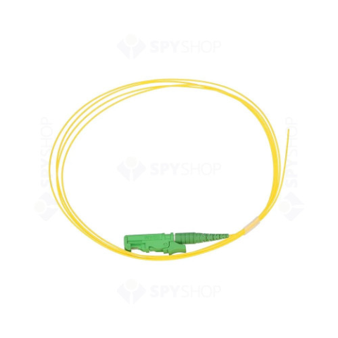 Pigtail fibră optică E2000/APC 9/125 OS2 1.5m cablu singlemode [1]