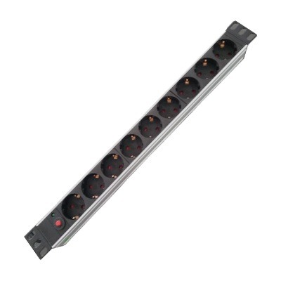 Rack-uri, Cabinete Metalice si Accesorii - BARA ALIM PROFES PDU RACK 19'' CU  9 PRIZE C13 PRIN CONECTOR C14