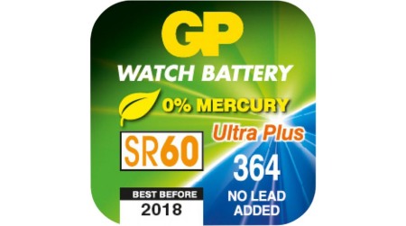 Baterii - Baterie 364 - AG1 GP Blister 1