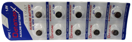 Baterii Si Acumulatori - Baterie 393 SR754W - AG5 Datamaxx Blister 10