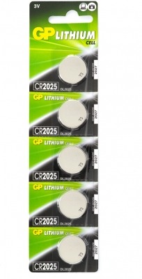 Baterii - Baterie CR2025 GP Blister 5