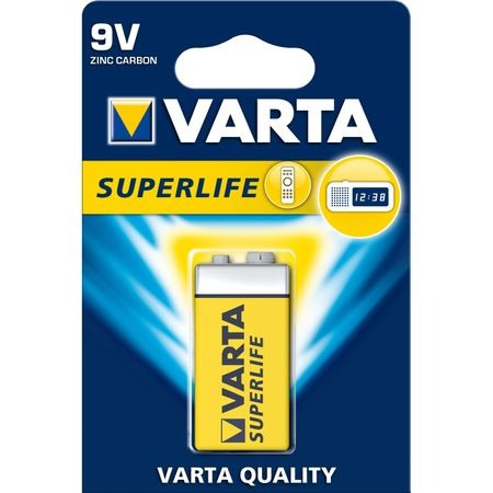 Baterii - Baterie Zn-Cb 9V Varta Superlife 2022 Blister 1