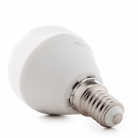 Iluminat - Bec Led 5.5W P45 6400K E14 Alb Rece Cip Samsung