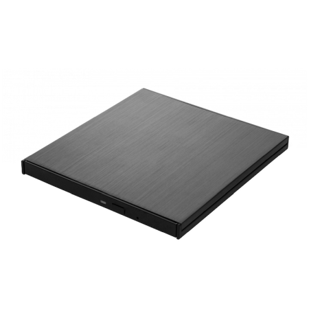 Periferice - Blu-ray Writer Extern Portabil Slim Datamaxx, USB 2.0, Viteza Mare de Citire, Player si Recorder Blu-ray/DVD/CD, Compatibil Laptop/Desktop/Macbook/iMac, Windows 11/10/8/7/XP, Linux OS, Mac OS, Negru