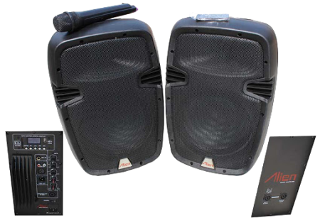 Boxe Portabile - Boxe Karaoke ABS 2108 USB/SD/FM/BT