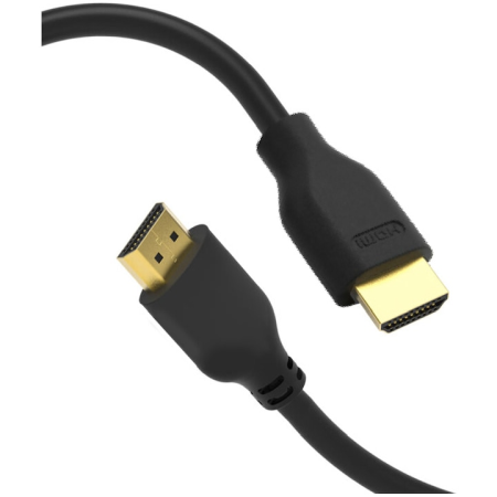 Cabluri cu Conectori - Cablu Datamaxx Ultra High-Speed HDMI tata-tata 2Kx4K@60Hz Ethernet aurit 2 metri negru