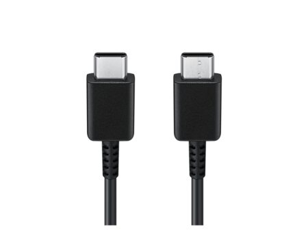 Cabluri si Adaptoare Telefoane - Cablu Date si Incarcare USB-C - USB-C Samsung EP-DN975 3A 1m Negru EP-DN975BBEGWW