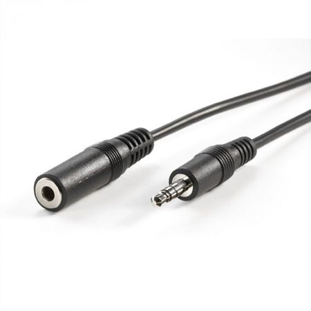 Cabluri cu Conectori - Cablu Jack 3.5mm Tata - Jack 3.5mm Mama 1.5 Metri