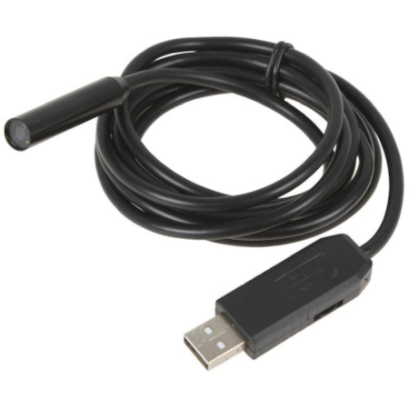 Reparatii si echipamente auto - Camera Endoscop Datamaxx Inspectie pentru telefon, laptop si computer, sistem de operare Android, cu cablu 15 m