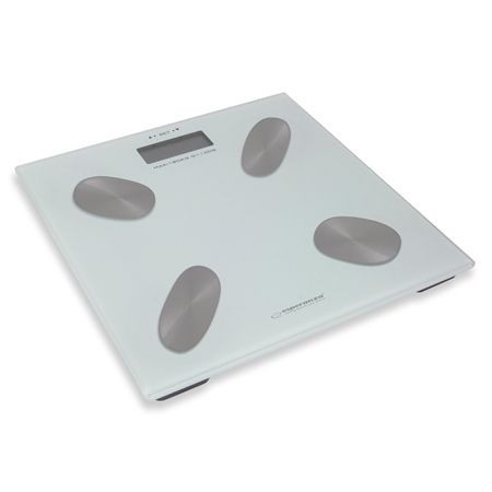 Cantare Corporale - Cântar corporal de baie  Esperanza CHA-CHA 180kg Alb EBS022W