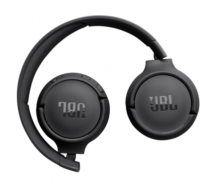 Laptop, Tablete & Telefoane - Casti audio wireless on-ear JBL JBLT520BTBLK Tune 520BT, JBL Pure Bass Sound, Bluetooth 5.3, Conexiune multi-point, Asistent vocal, Negru