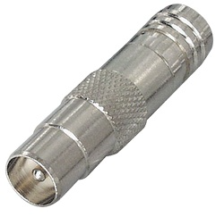 Accesorii Supraveghere, Securitate si Control Acces - Conector (Mufa) TV tata cu sertizare, 7 mm, cu garnitura cauciuc pentru cablu RG6 75 Ohm