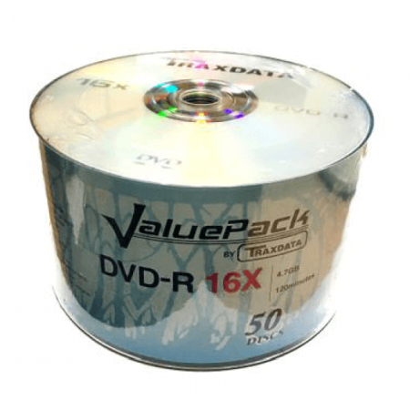 DVD-uri - DVD-R 16X, TRAXDATA 4.7GB 50 Spindle