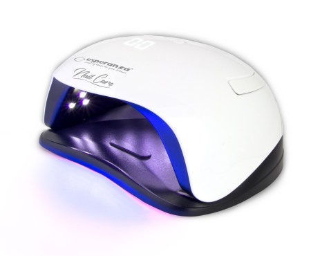 Lampi UV pentru manichiura - EBN005 Lampa LED UV Esperanza unghii false AMETHYST 54W