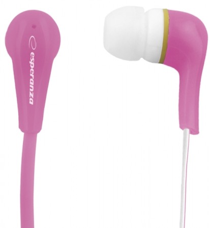 Casti Telefon & Handsfree - EH146P Casti audio Esperanza  Lollipop stereo roz neon