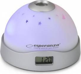 Ceasuri decorative - EHC001 Ceas alarma si proiector Cassiopeia Esperanza