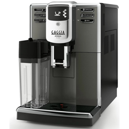 Preparare Cafea - Espressor Automat Gaggia Anima Class OTC RI8759/01 1850W 15 Bar, carafa pentru lapte integrata 0.5L, rasnita ceramica, optiaroma 5 trepte, temperatura 3 trepte, Argintiu