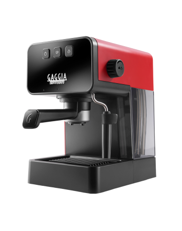 Preparare Cafea - Espressor Gaggia Style Red EG2111/03, 15 bar, 1.2 litri, 1900 W, Negru / Rosu