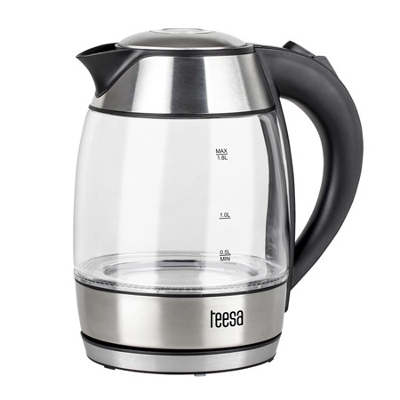 Fierbatoare apa - Fierbator Electric Teesa 1.8L Sticla TSA1510
