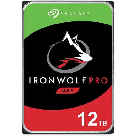 Hard Disk-uri - Hard disk ST12000NT001 Seagate IronWolf Pro 12TB, 7200RPM, 256MB cache, SATA-III 3.5"