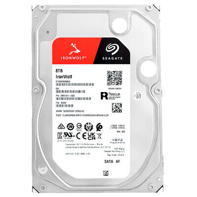 Hard Disk-uri - Hard disk ST8000VN004 Seagate IronWolf 8TB, 7200RPM, 256MB cache, SATA-III 3.5"