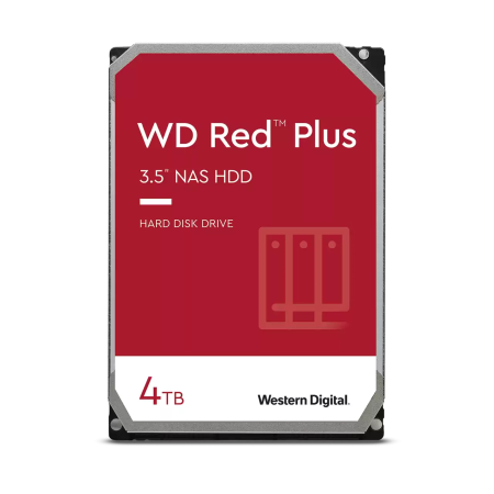 Hard Disk-uri - Hard disk WD40EFPX Western Digital NAS Red Plus 4TB, 5400 RPM, 256Mb cache SATA III 3.5"