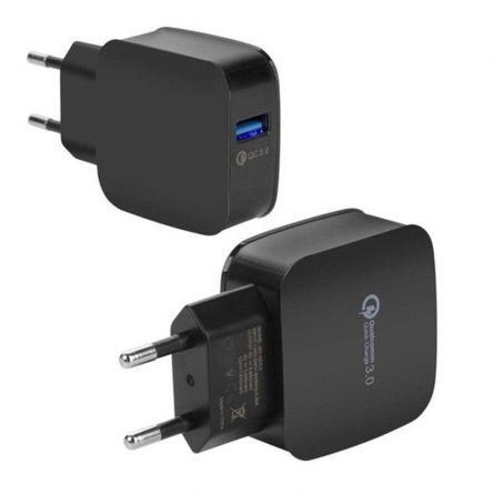 Incarcatoare Telefoane - Incarcator Datamaxx Priza,Incarcator Retea Quick Charge 3.1A Fast Charge Culoare Negru
