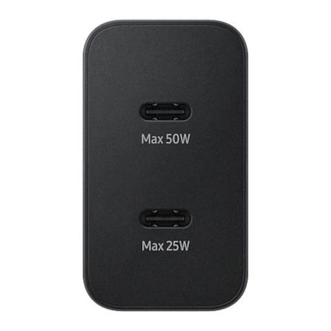 Încărcător Samsung 50W Duo USB-C EP-T5020XBEGEU Super Fast Charging 2.0 Original [3]