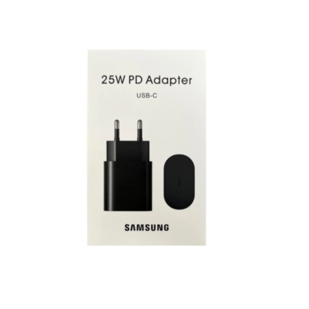 Incarcatoare Telefoane - Incarcator Retea pentru Samsung EP-TA800NBEGEU, Super Fast Charging 25 W (Negru)