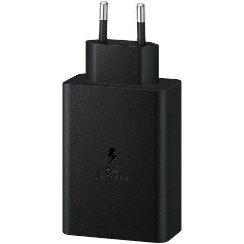 Încărcător Samsung 65W Trio EP-TA6530NBEGEU USB-C + USB-A Super Fast Charging 2.0 Original [2]