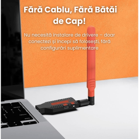 Kit Extensie HDMI Wireless 150m Datamaxx 4K Plug & Play [1]