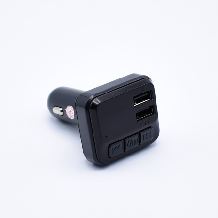 TV & Multimedia - Modulator FM cu Bluetooth,2 USB,Mp3,Redare USB/microSD,Functie Handsfree – C6