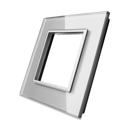 Casa Inteligenta - Panou Priza simpla C7-SR-15 Gri