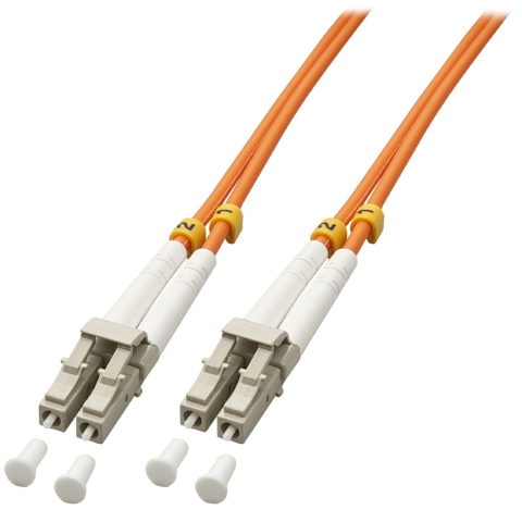 Retelistica - Patch Cord Fibra Optica Datamaxx Duplex Multi Mode OM2 Manta LSZH semi-tight bufer LC/UPC-LC/UPC 50/125 1 metru
