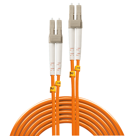 Retelistica - Patch Cord Fibra Optica Datamaxx Duplex Multi Mode OM2 Manta LSZH semi-tight bufer LC/UPC-LC/UPC 50/125 5 metri
