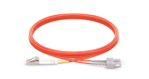 Patch Cord Fibra Optica Datamaxx Duplex Multi Mode OM2 Manta LSZH semi-tight bufer SC/UPC-LC/UPC 50/125 1 metru [1]