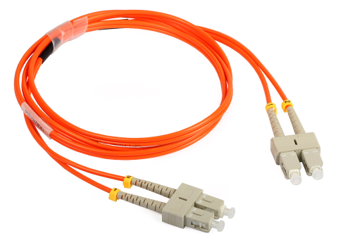 Patch Cord Fibra Optica Datamaxx Duplex Multi Mode OM2 Manta LSZH semi-tight bufer SC/UPC-SC/UPC 50/125 2 metri [1]