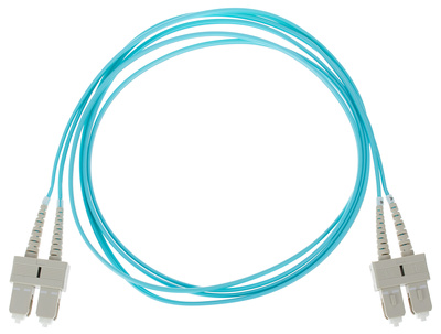 Patch Cord si Pigtail Fibra Optica - Patch Cord Fibra Optica Datamaxx Duplex Multi Mode OM3 Manta LSZH semi-tight bufer SC/UPC-SC/UPC 50/125 3 metri