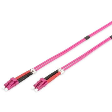 Retelistica - Patch Cord Fibra Optica Datamaxx Duplex Multi Mode OM4 Manta LSZH semi-tight bufer LC/UPC-LC/UPC 50/125 3 metri