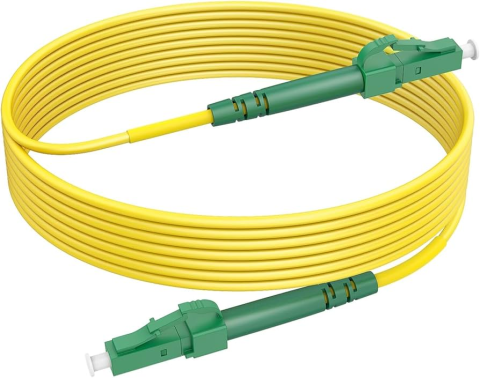 Retelistica - Patch Cord Fibra Optica Datamaxx Simplex Single Mode Manta LSZH semi-tight bufer LC/APC-LC/APC 9/125 3 metri